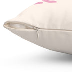 My Dog Is My Baby Pink Dachshund Pillow — Cute Pet Mom Decorative Throw Pillow