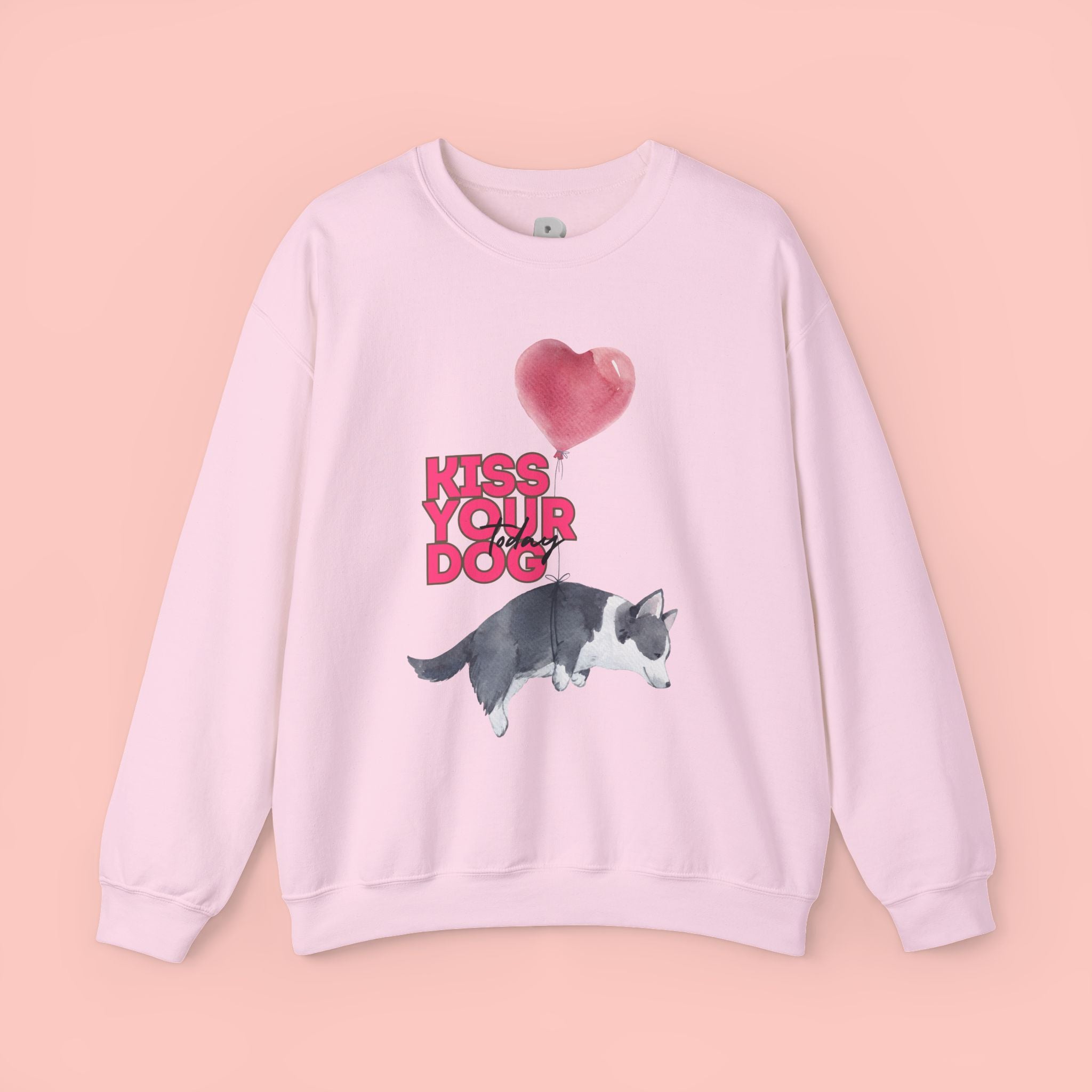 Kiss Your Dog Crewneck Sweatshirt
