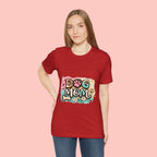 Dog Mom T-Shirt – Cute Paw Print Graphic Tee for Pet Lovers