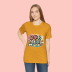 Dog Mom T-Shirt — Colorful Paw Print Graphic Tee for Pet Lovers