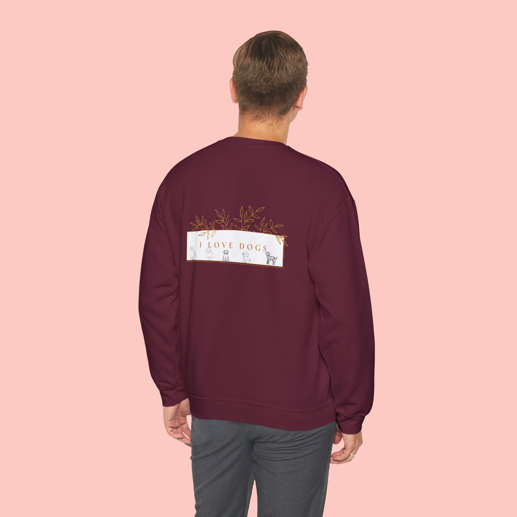 I Love Dogs Crewneck Sweatshirt