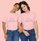 Dog Mom Tee — "Dog Mom: It Is A Lifestyle, Not Hobby" Cute Dachshund Graphic T-Shirt