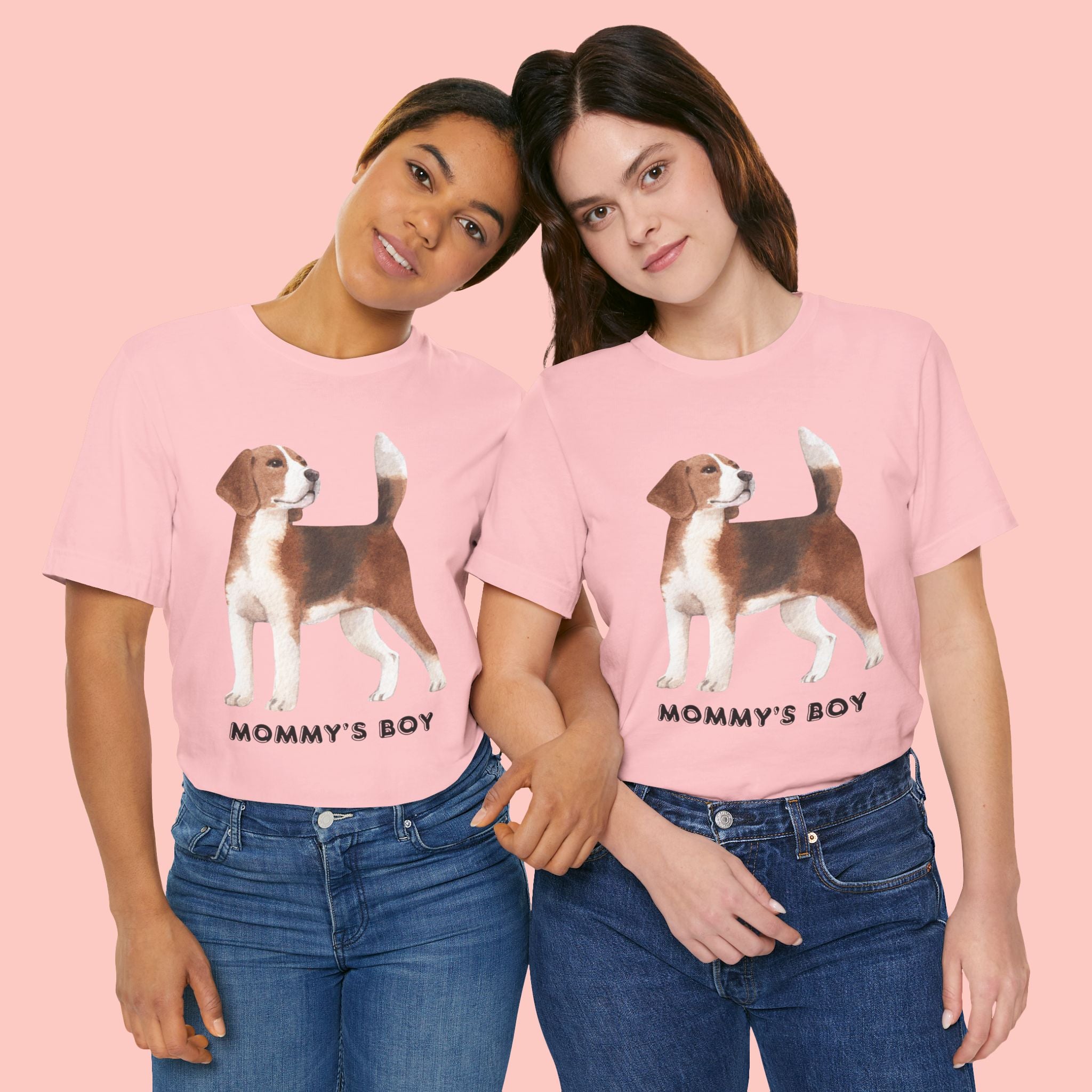 Mommy's Boy Beagle T-Shirt — Cute Dog Lover Tee