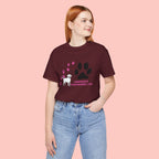 Dog Pawprint T-Shirt — "Pawprints Everywhere I Go" Cute Pet Lover Tee
