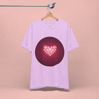 Paw Print Heart T‑Shirt — Cute Pet Lover Tee