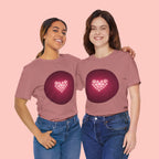 Paw Print Heart T‑Shirt — Cute Pet Lover Tee