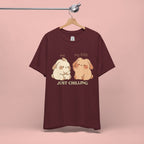 Just Chilling Dog T-Shirt — Cute Me & My Dog Matching Tee