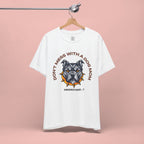 Dog Mom Tee — “Don't Mess With a Dog Mom” Graphic T‑Shirt
