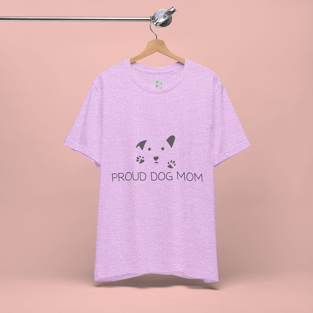 Proud Dog Mom T-Shirt — Cute Paw Print Dog Mom Tee