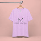 Proud Dog Mom T-Shirt — Cute Paw Print Dog Mom Tee