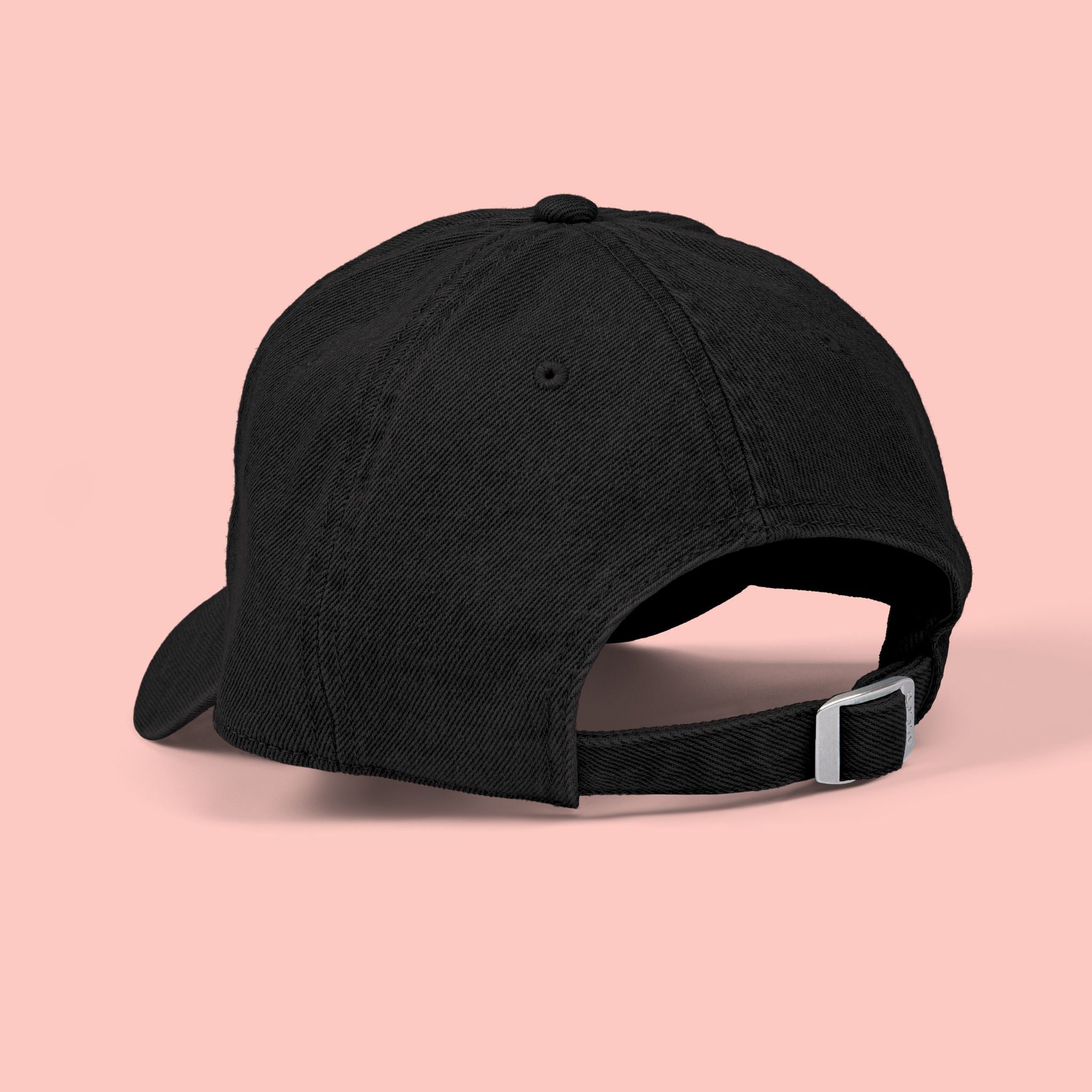 Dog Mom Embroidered Denim Hat — Heart & Paw Cap