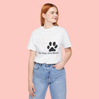 Two Paws, One Mom T-Shirt – Cute Dog Mom Paw Print Tee