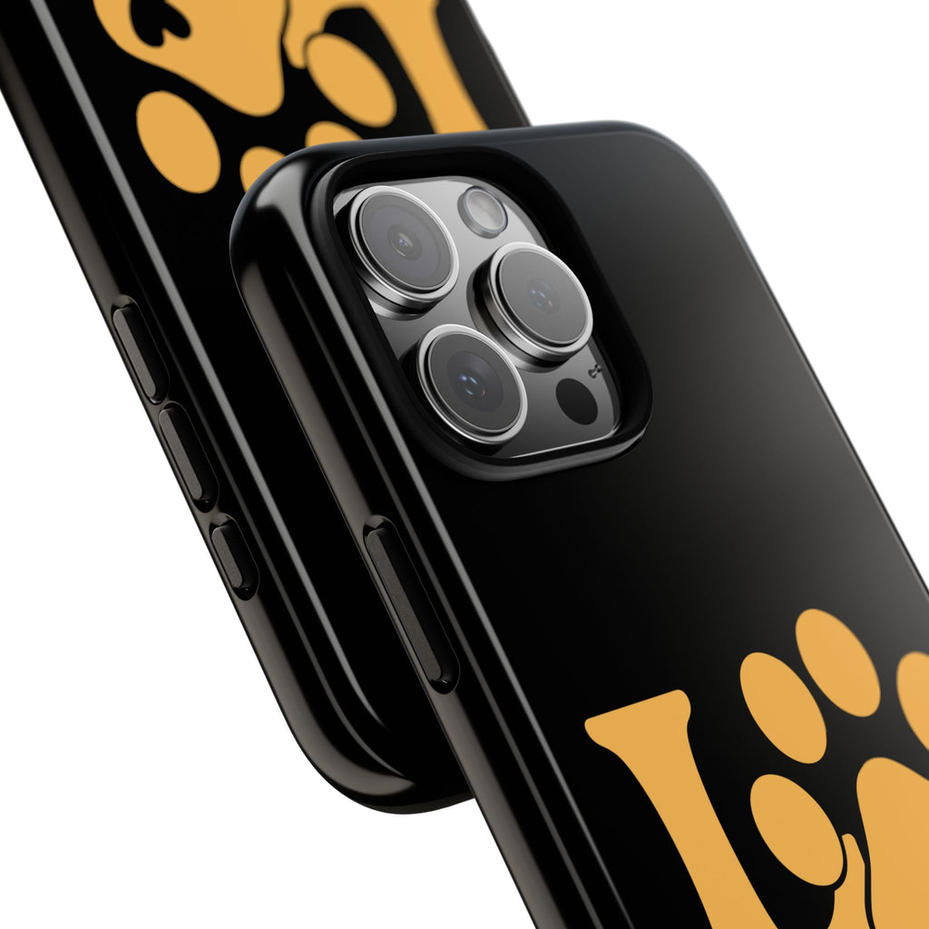 Phone Case — LOVE Paw Print Design (Pet Lover Protective Case)