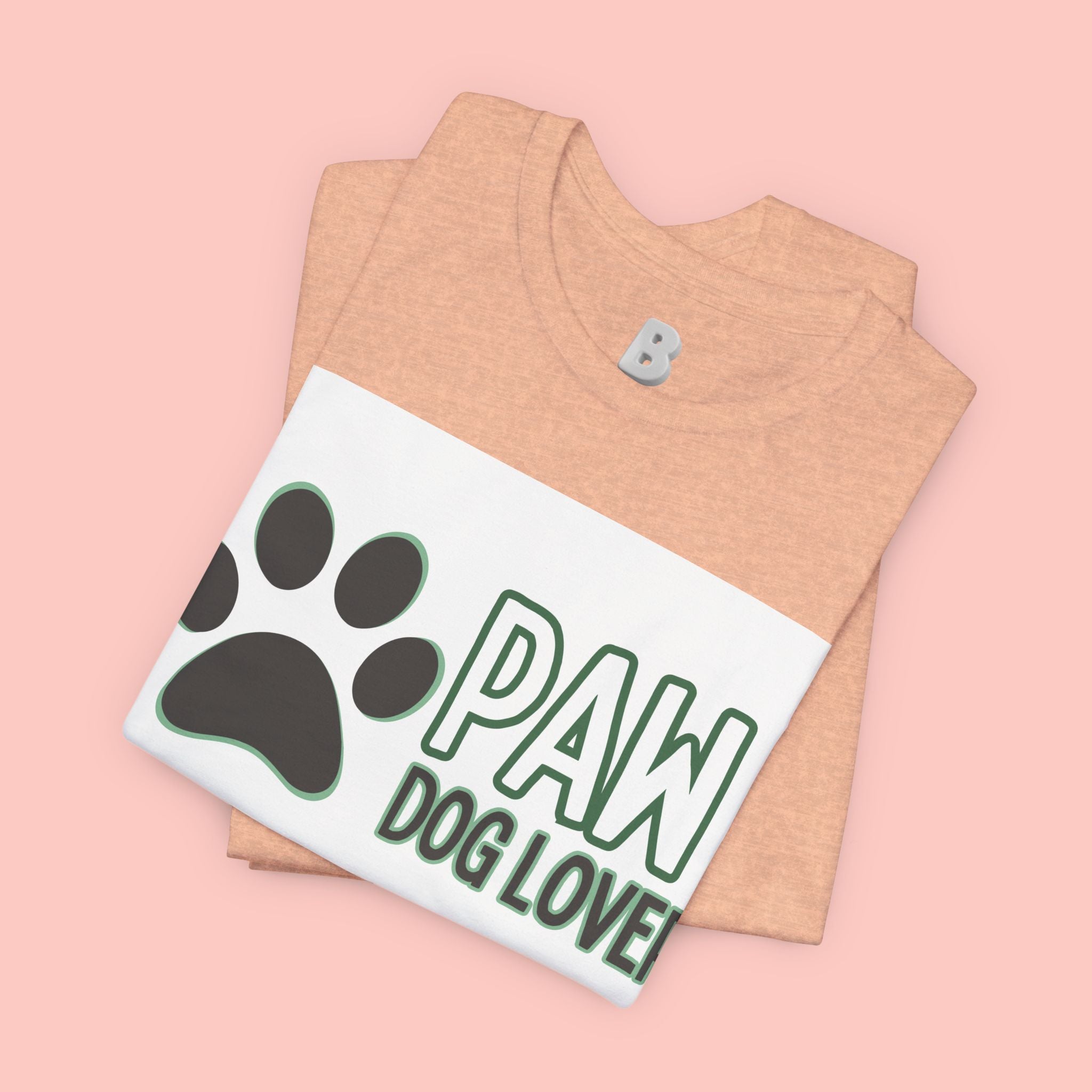 Paw Dog Lover T-Shirt — Cute Paw Print Tee for Dog Owners