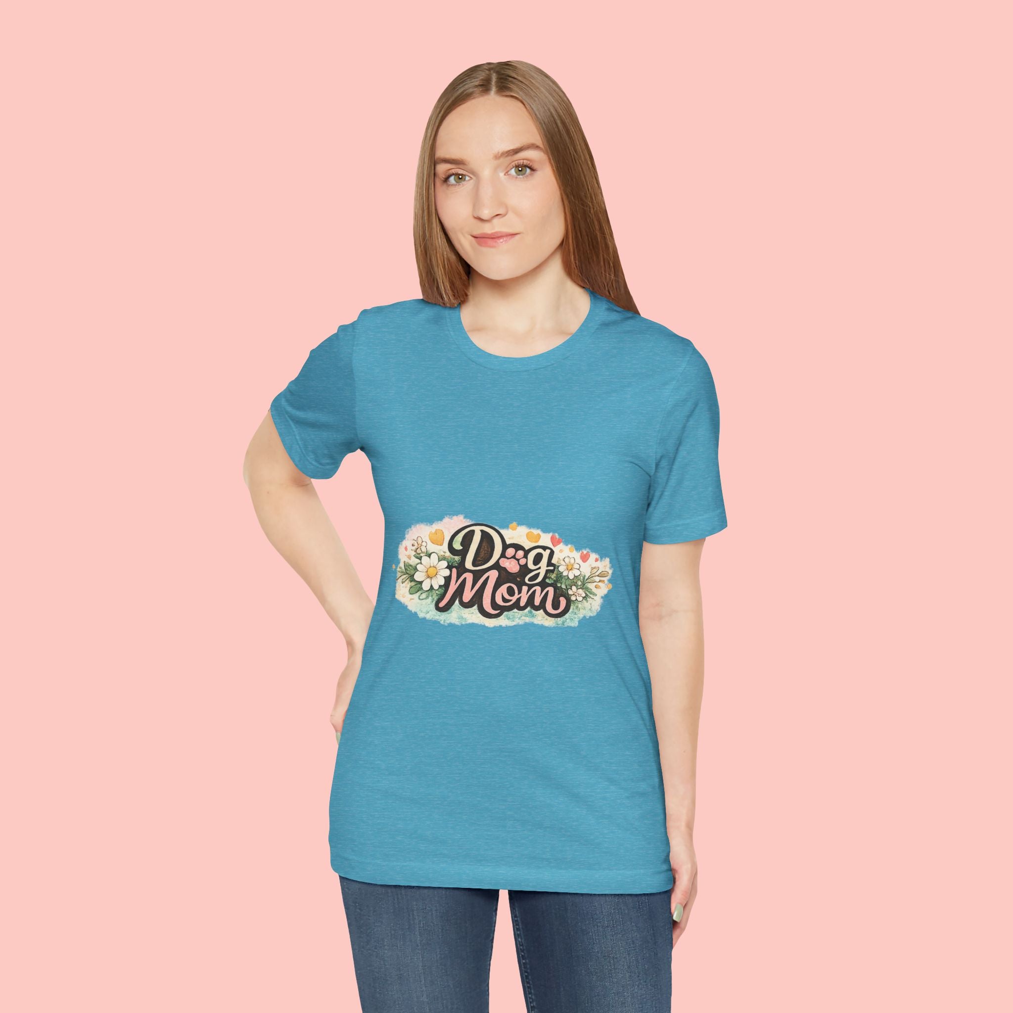 Dog Mom Floral Tee