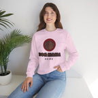 Dog Mama Crewneck Sweatshirt – Cute Brown Pup Graphic ‘Dog Mama’ Design
