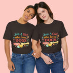 Just A Girl Who Loves Dogs T-Shirt