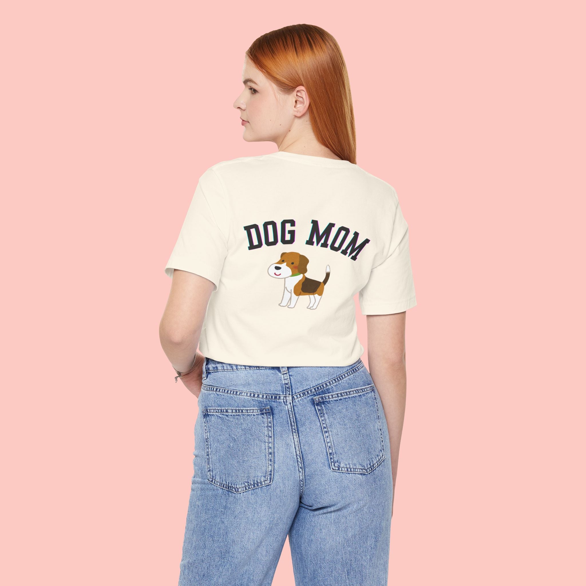 Dog Mom T-Shirt — Cute Beagle Graphic Tee for Dog Lovers