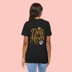 Dog Mom T-Shirt — Cute Paw & Bone Graphic Tee for Pet Lovers
