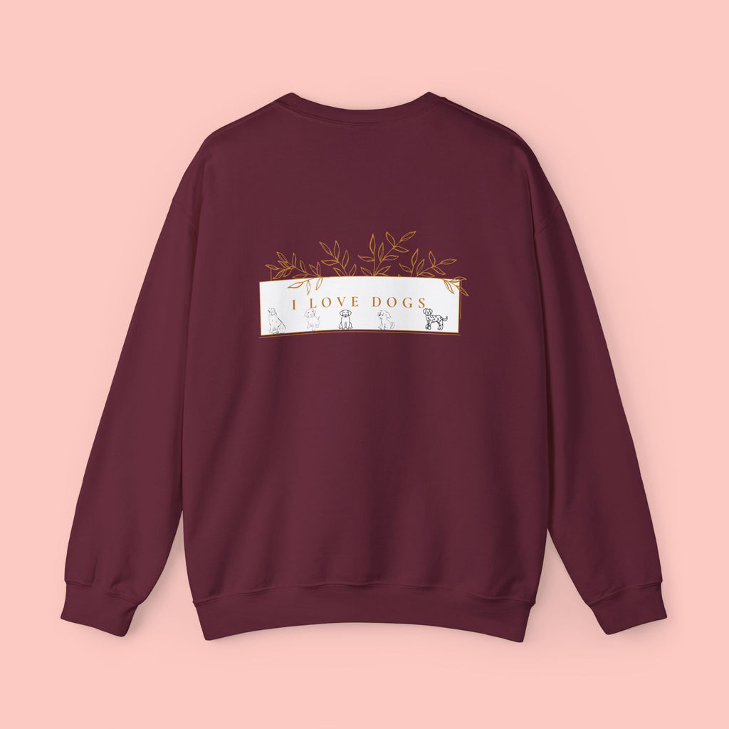 I Love Dogs Crewneck Sweatshirt