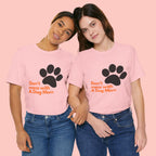 Don’t Mess With A Dog Mom T-Shirt — Paw Print Tee for Dog Lovers