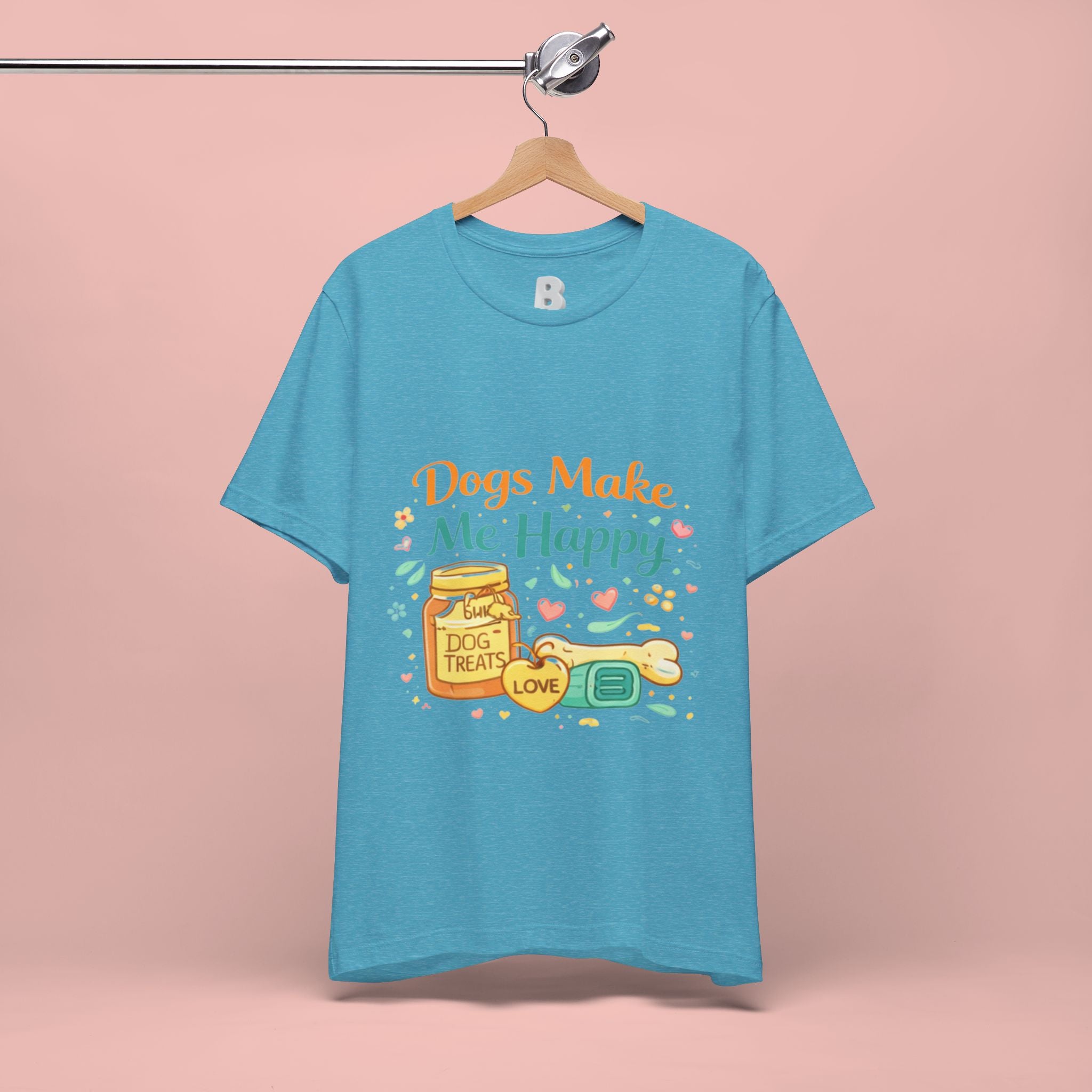 Dogs Make Me Happy T-Shirt