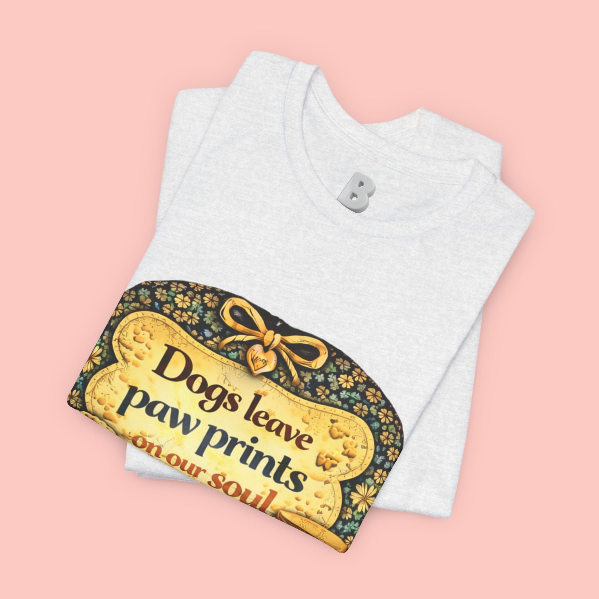 Dogs Leave Paw Prints Tee – Vintage Pet Lover T‑Shirt