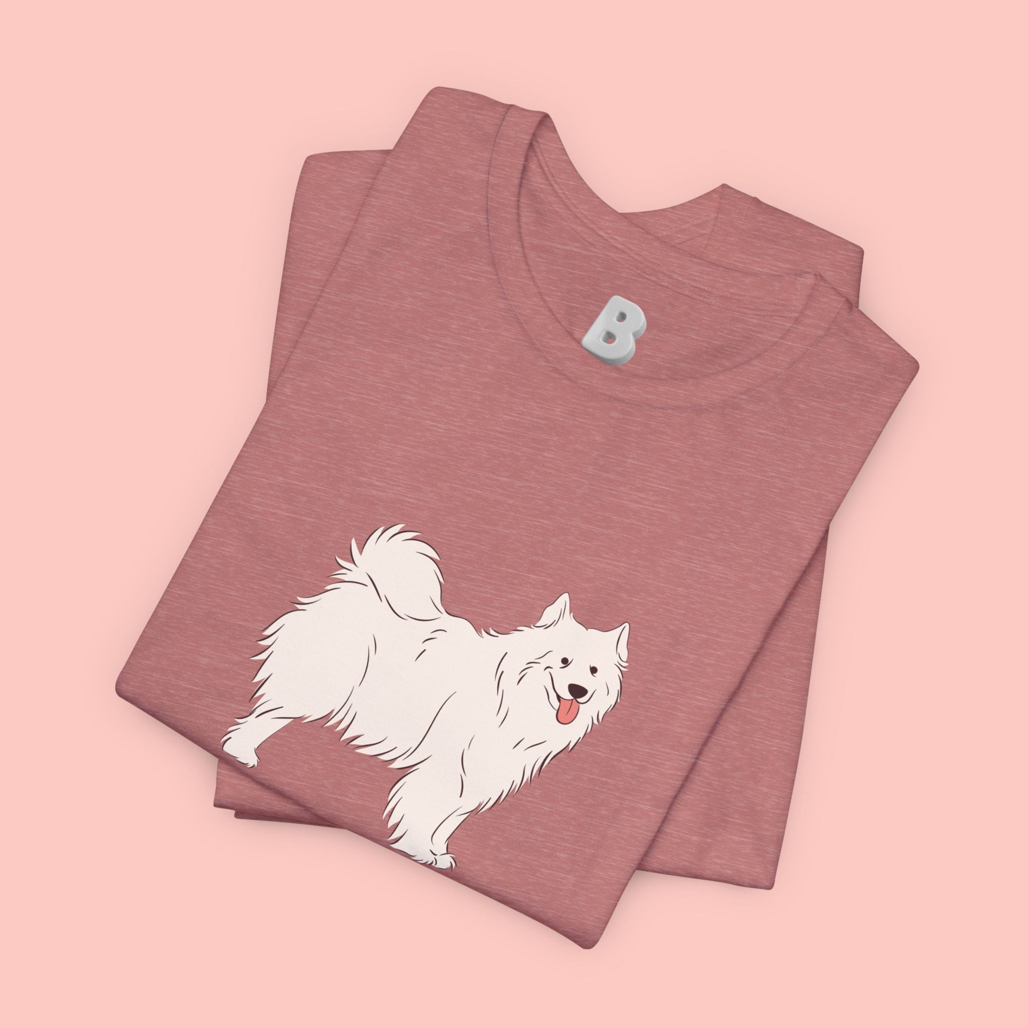 My Cute Paw Samoyed T‑Shirt — Cute Dog Graphic Tee for Pet Lovers