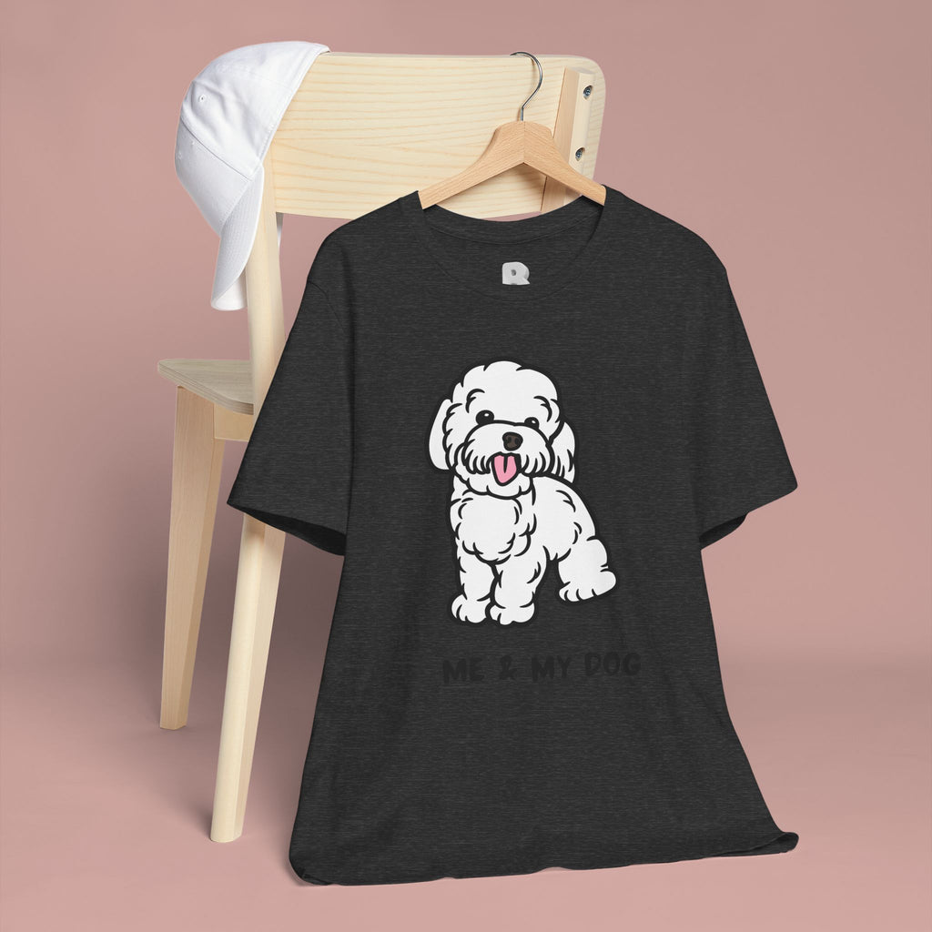 Me & My Dog T-Shirt — Cute Cartoon Puppy Tee for Dog Lovers