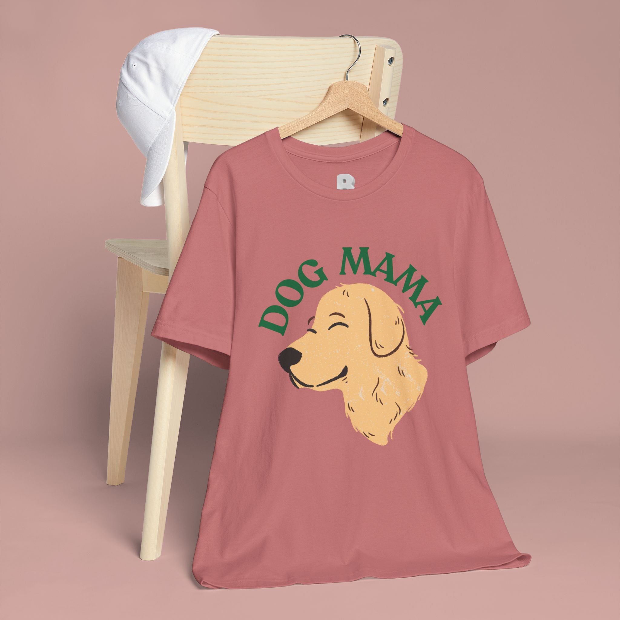 Dog Mama T-Shirt – Golden Retriever Graphic Tee