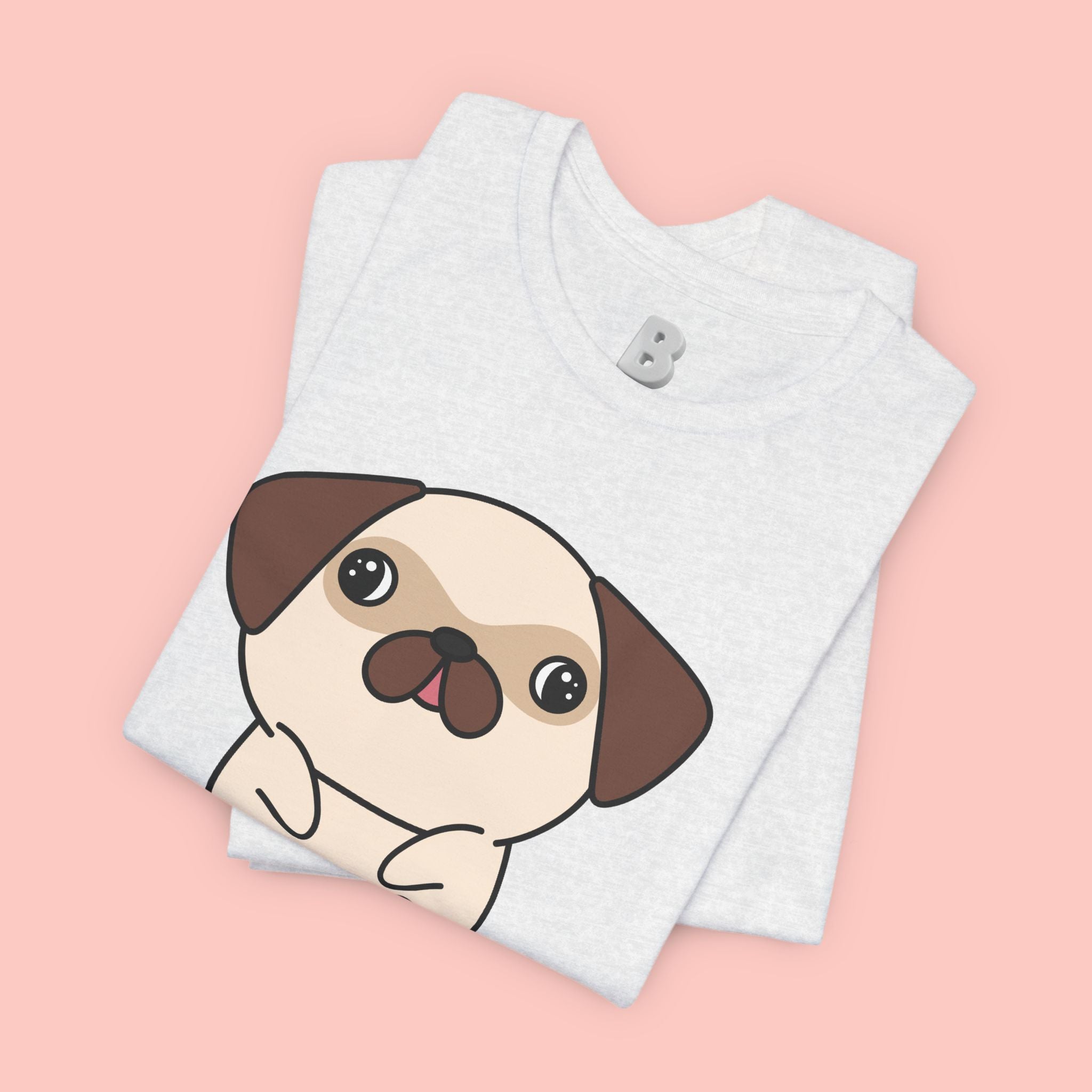 Pug 'My Kids Have Paws' T-Shirt
