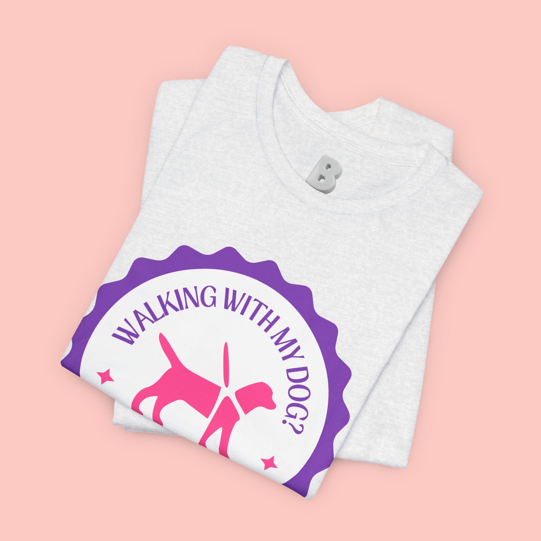 Walking With My Dogs T‑Shirt — "Can't Say No" Dog Lover Tee
