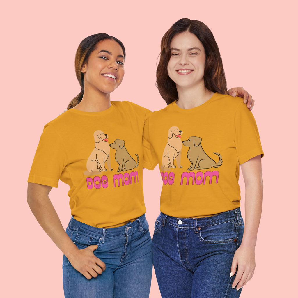 Dog Mom T‑Shirt — Cute Retro Dogs Graphic Tee for Dog Lovers