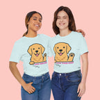 Love Your Dog Tee — Cute Golden Retriever Graphic T-Shirt