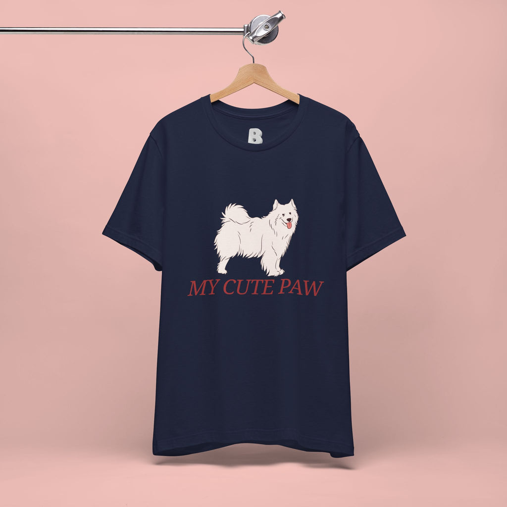 My Cute Paw Samoyed T‑Shirt — Cute Dog Graphic Tee for Pet Lovers
