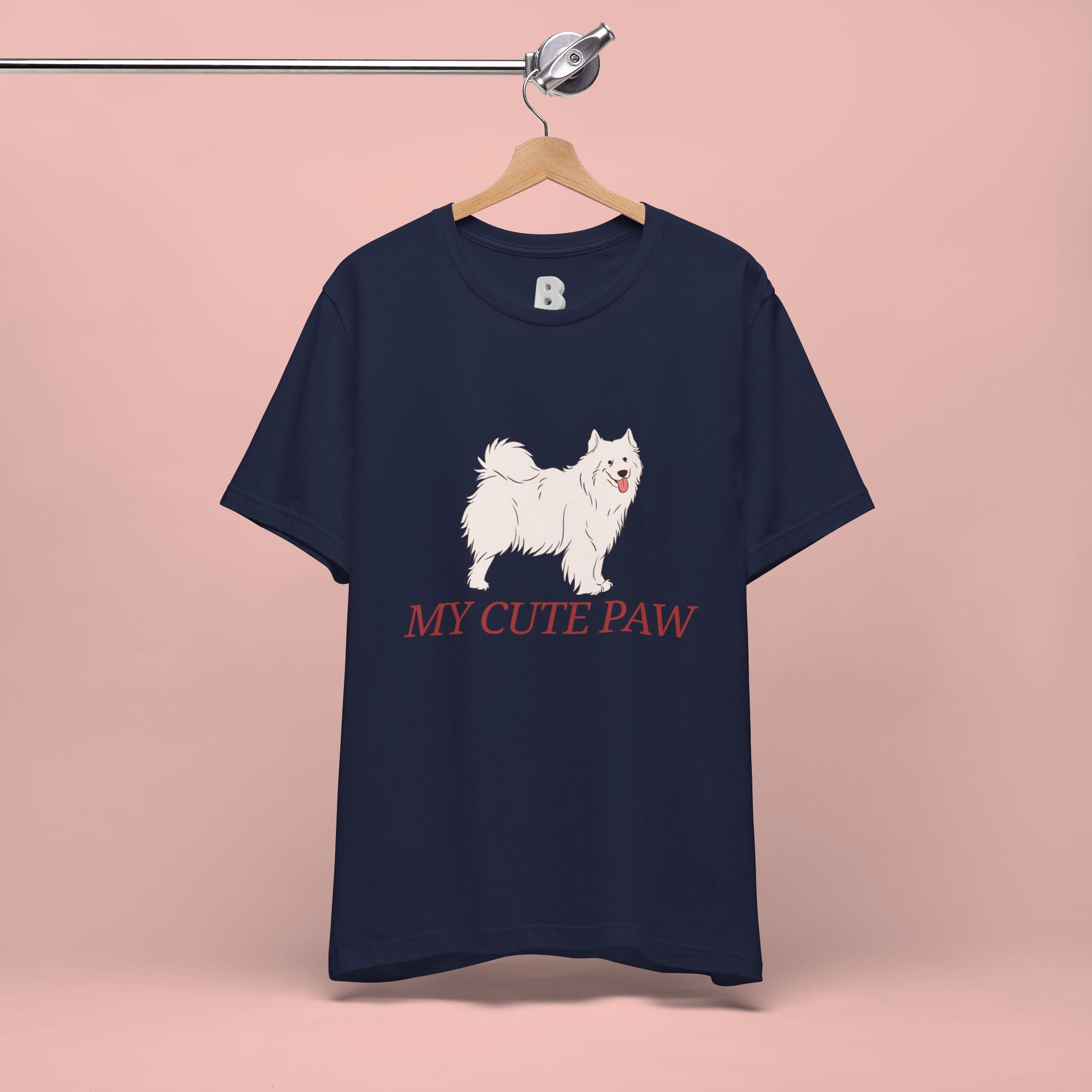 My Cute Paw Samoyed T‑Shirt — Cute Dog Graphic Tee for Pet Lovers