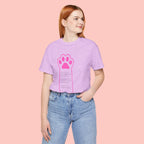 Blessed Dog Mom T-Shirt — Pink Paw Graphic Tee