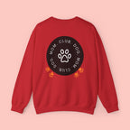 Dog Mom Club Sweatshirt — Paw Print Crewneck