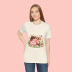 Dog Mom T-Shirt — Cute Floral Puppy Tee for Dog Lovers
