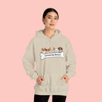 United By Bones Hoodie — Cute Cartoon Dogs Paw Bone Graphic Sweatshirt