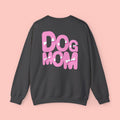 Dog Mom Sweatshirt — Cute Pink Graphic Crewneck for Pet Lovers