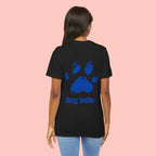 Dog Mom Paw Print T-Shirt