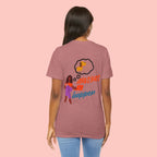 T‑Shirt — "Always Happen" Graphic Tee with Woman & Thought Bubble