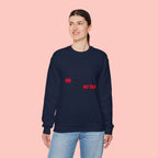 Dog Lover Crewneck Sweatshirt — "Me  My Dog" Minimalist Paw Print Design