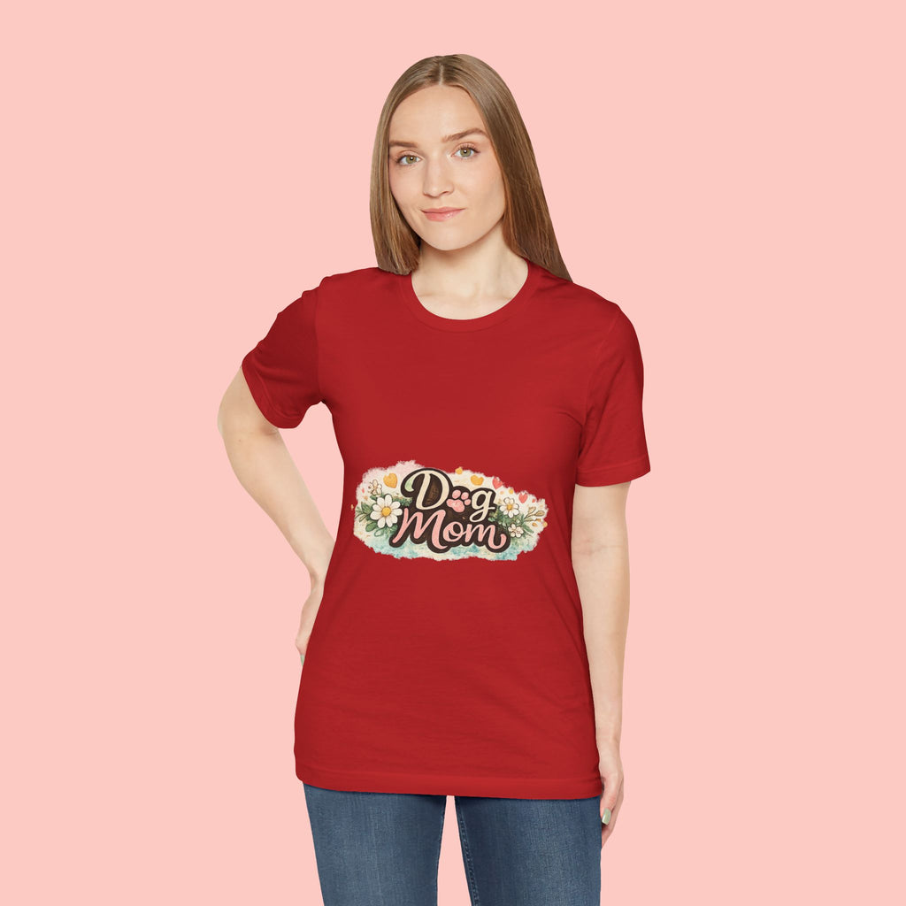 Dog Mom Floral Tee