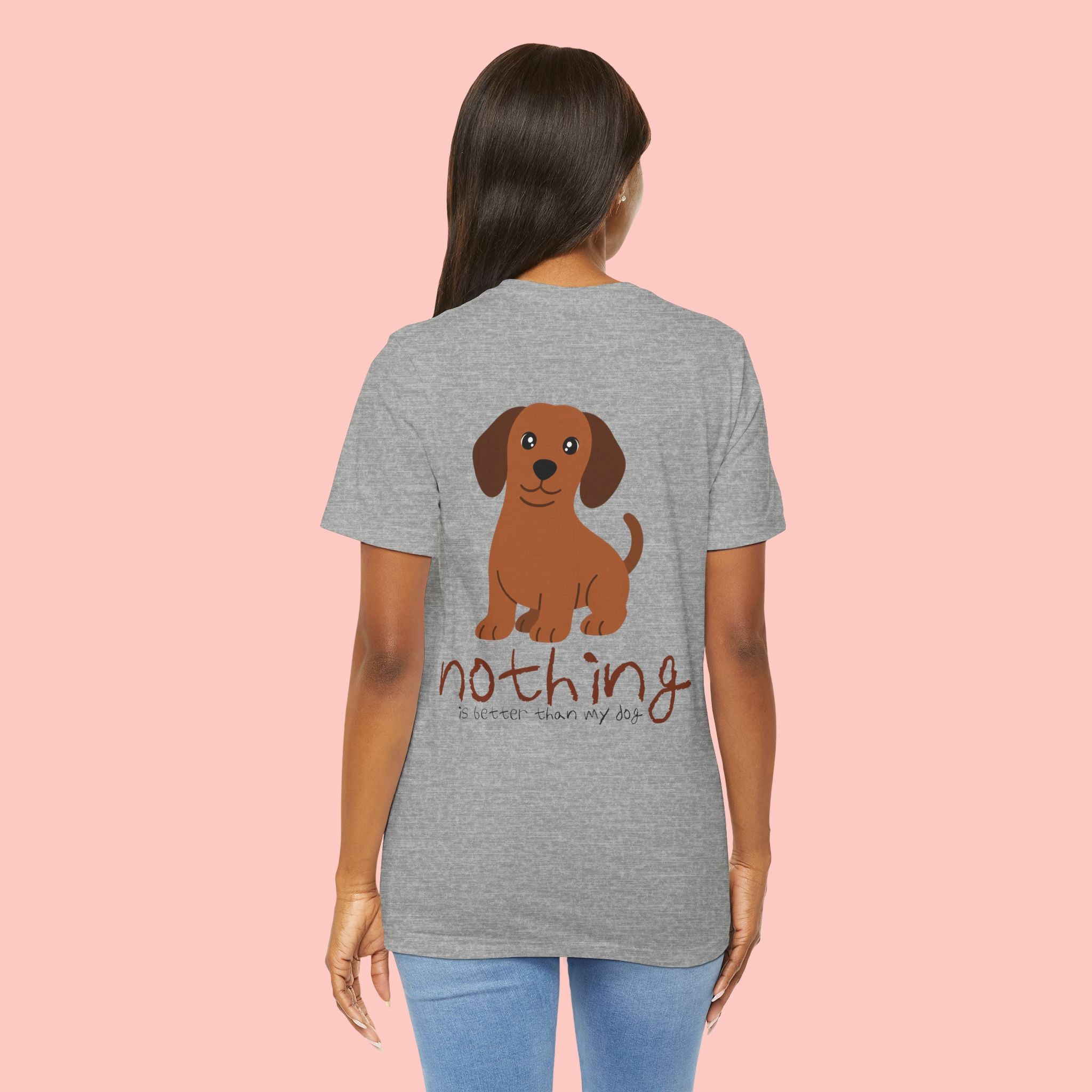 Dachshund Dog Tee — “Nothing Is Sweeter Than My Dog” Graphic T-Shirt