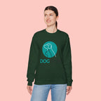 Dog Mom Crewneck Sweatshirt – Proud To Be Dog Mom Graphic Pullover