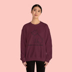 Mama's Hungry Baby Sweatshirt — Cute Minimal Dog Graphic Crewneck