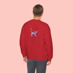 Dog Mom Crewneck Sweatshirt — "My Dog Is My Favorite Child" Graphic
