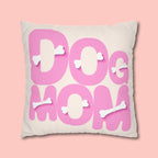 Spun Polyester Square Pillowcase